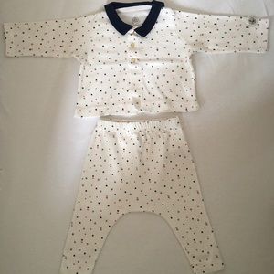 3-piece Petit Bateau size 6 months. New!Never used
